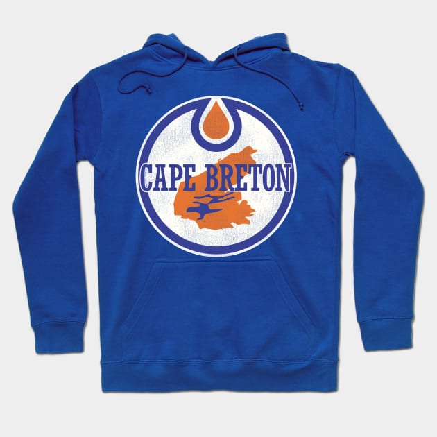 Defunct Cape Breton Oilers Hockey Team Hoodie by Defunctland